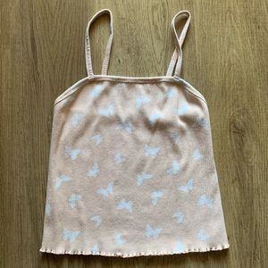Butterfly tank top